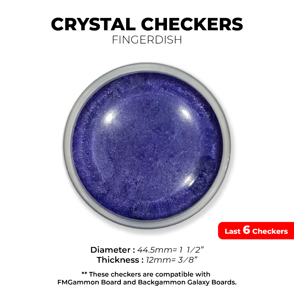 12mm CRYSTAL Purple