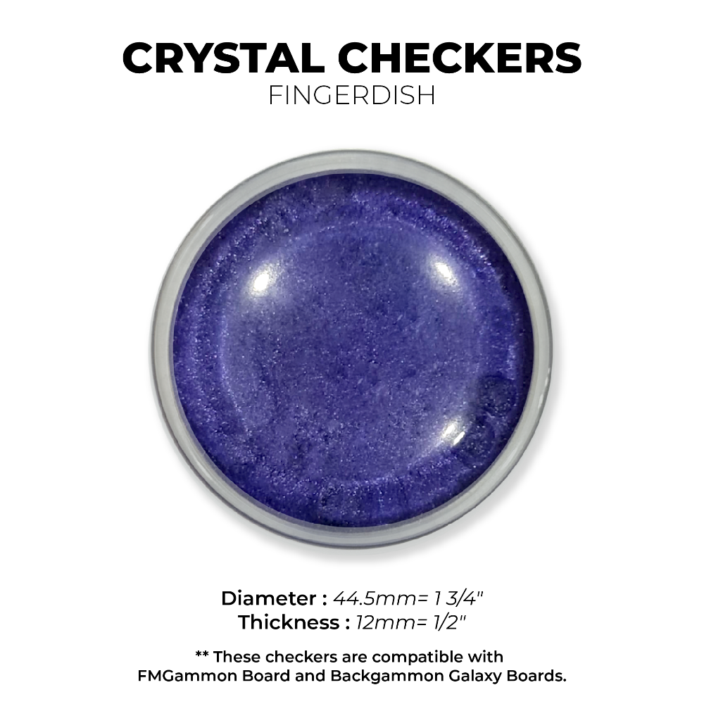 12mm CRYSTAL Purple