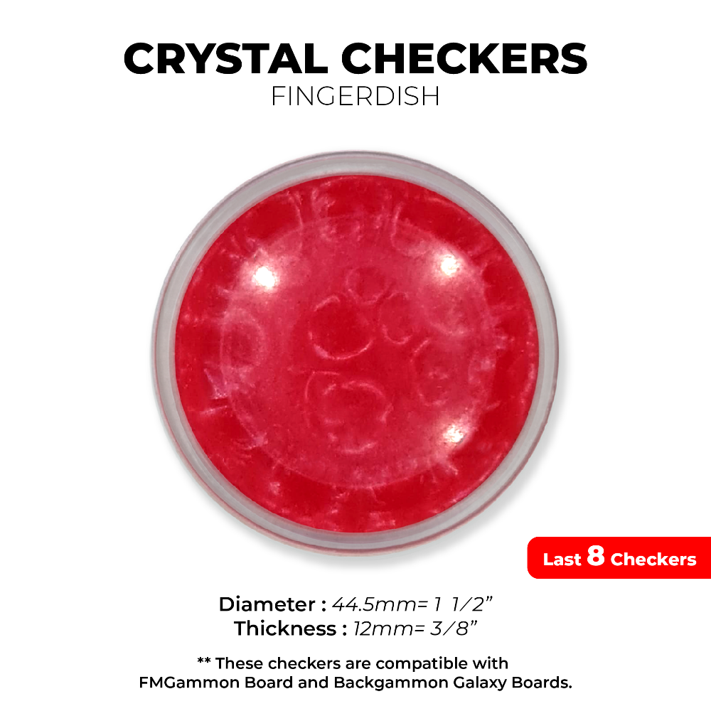12mm CRYSTAL Red