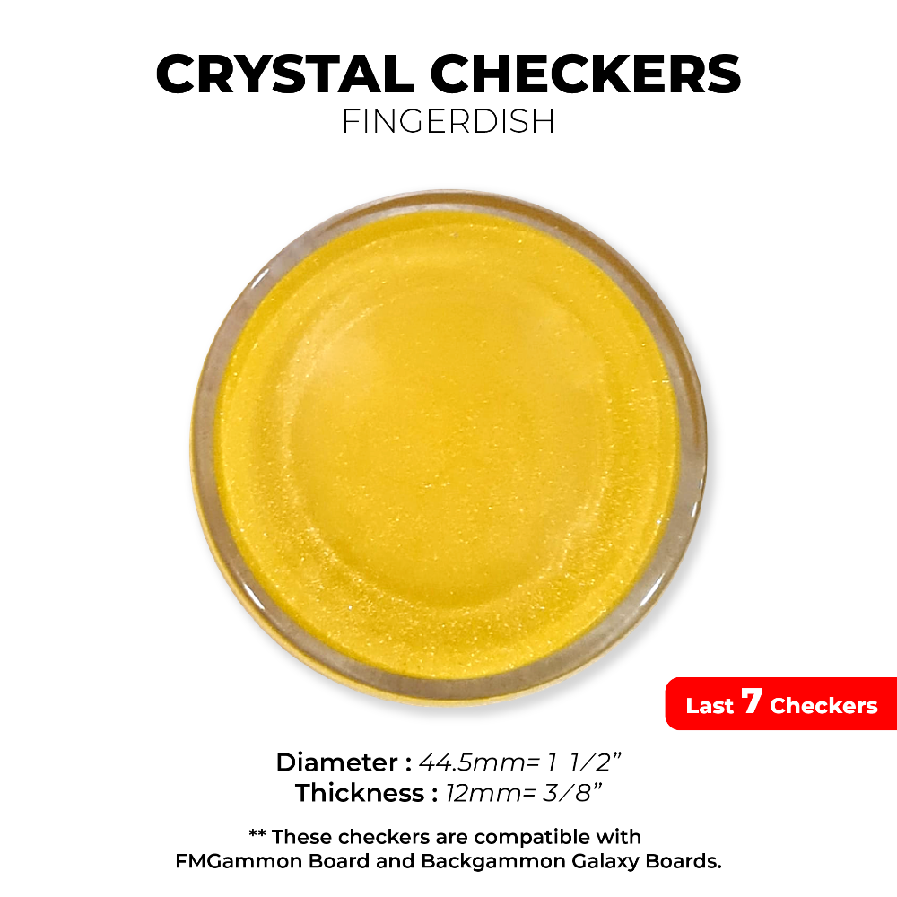 12mm CRYSTAL Yellow