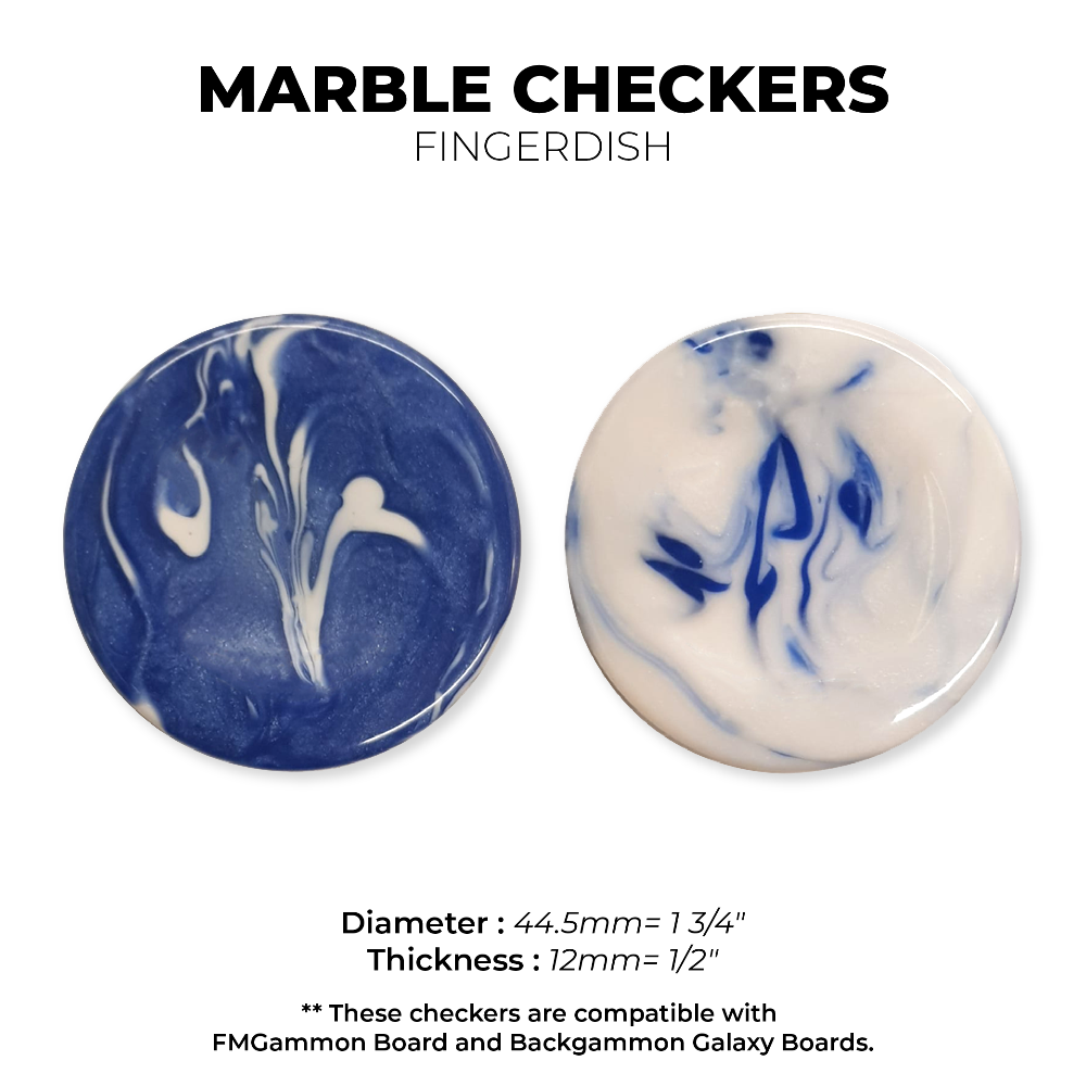 12mm MARBLE (Blue) Set