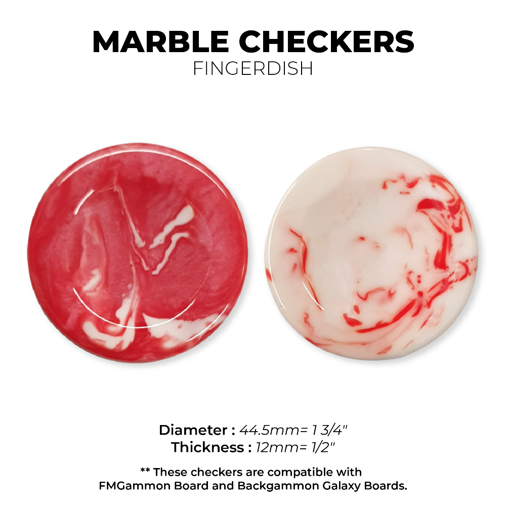 12mm MARBLE (Red) Set