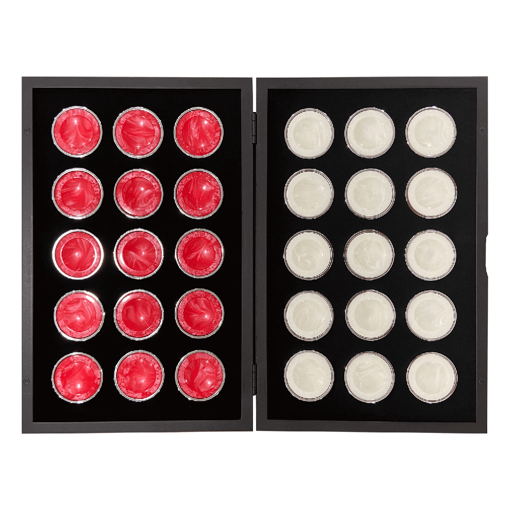 Steel Checkers Set 11