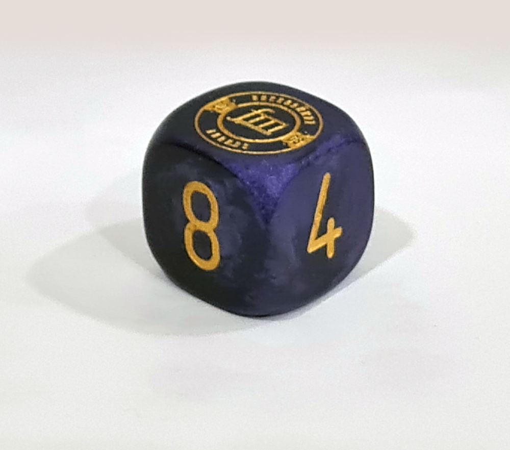 Acrylic Cube - Purple