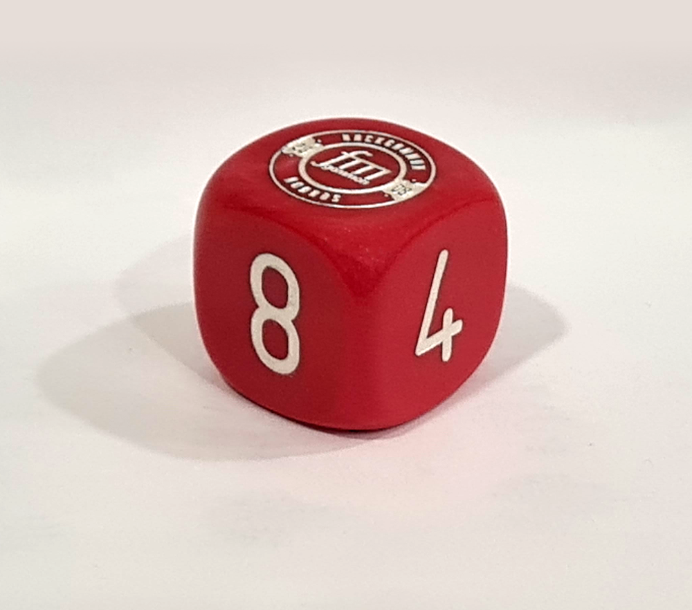 Acrylic Cube - Red