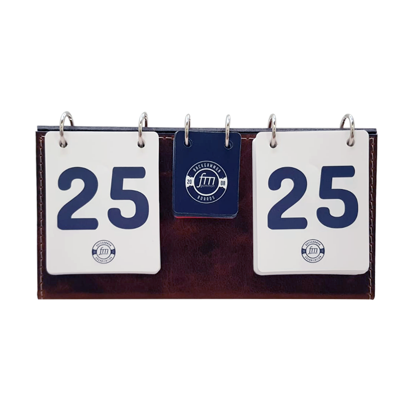 Leather Scoreboard - Brown