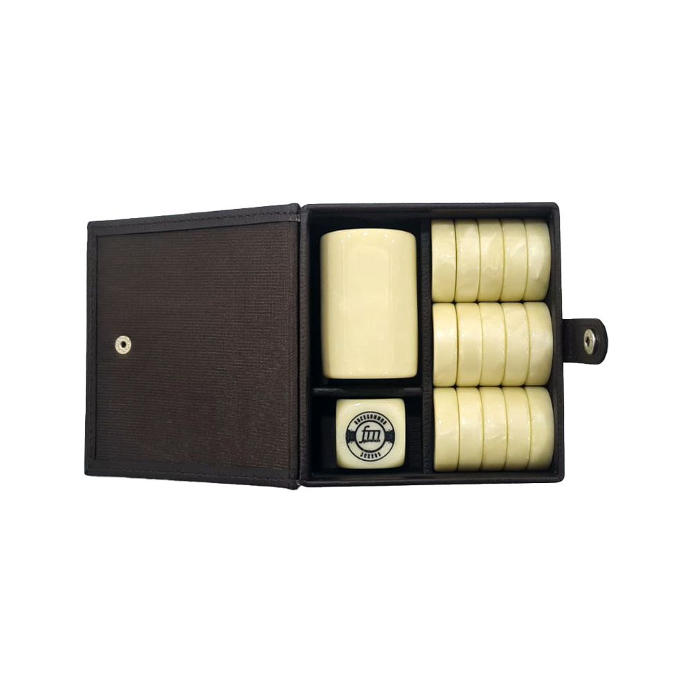 Checkers Set - Ivory
