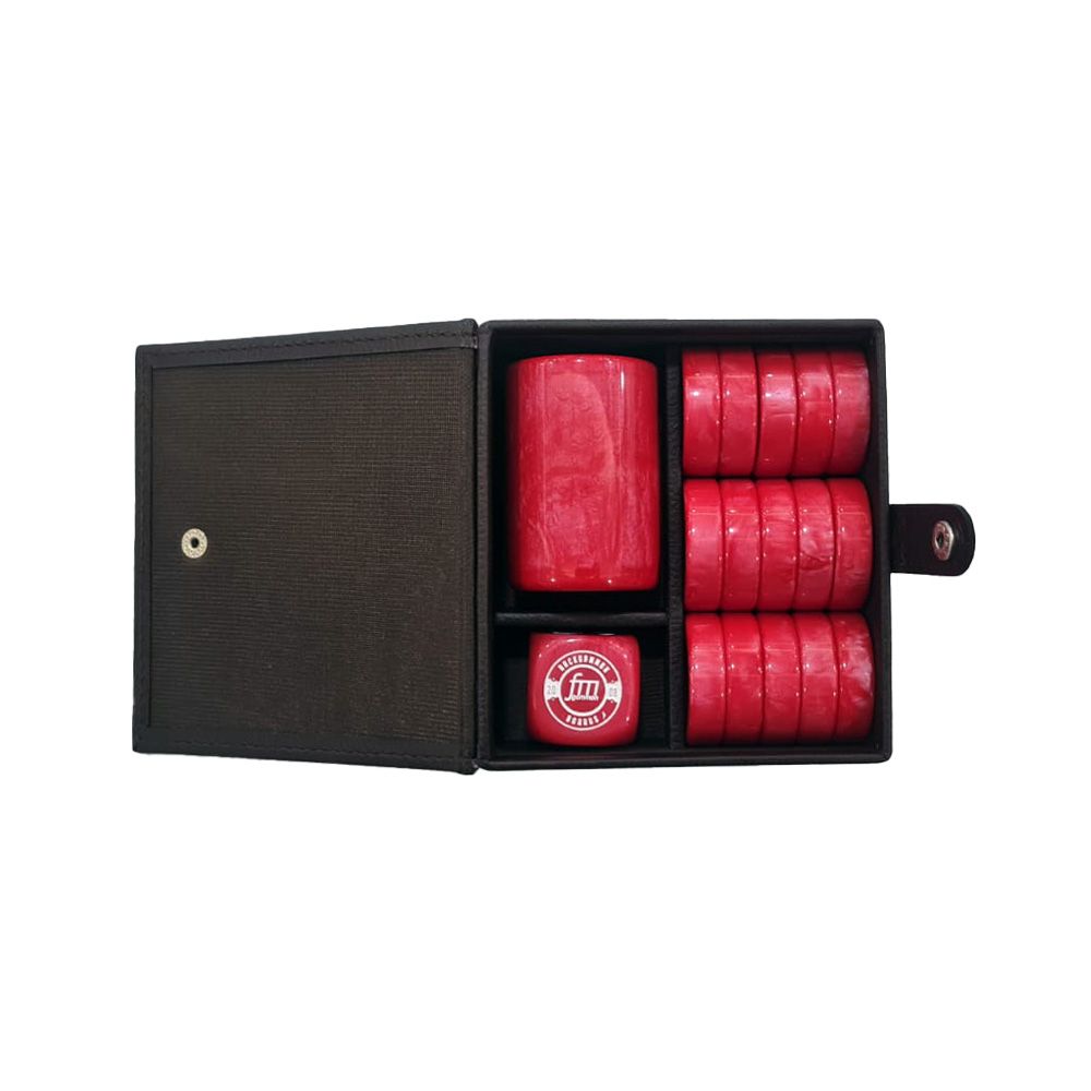 Checkers Set - Red