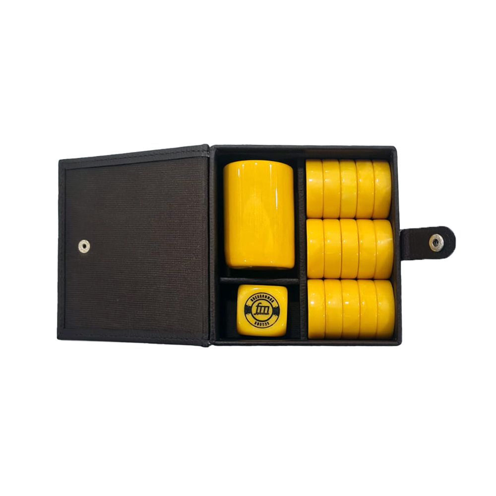 Checkers Set - Yellow