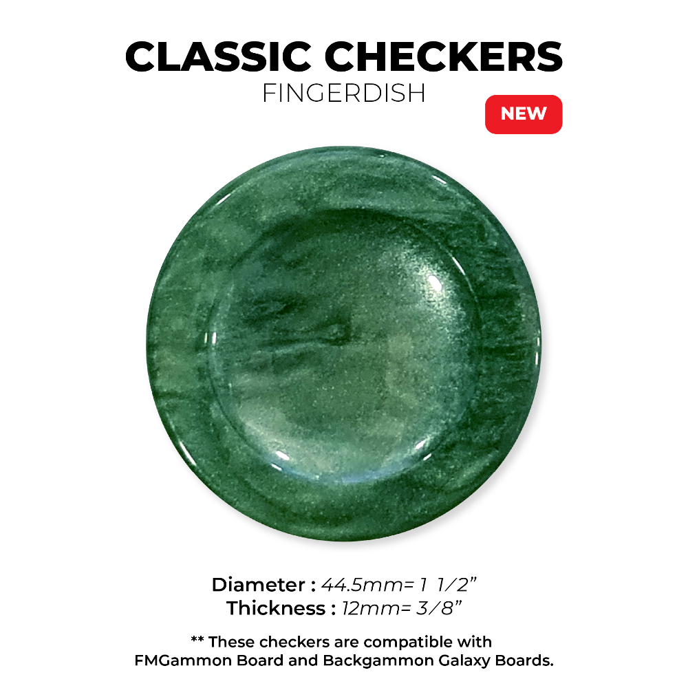 CLASSIC CHECKERS - Green