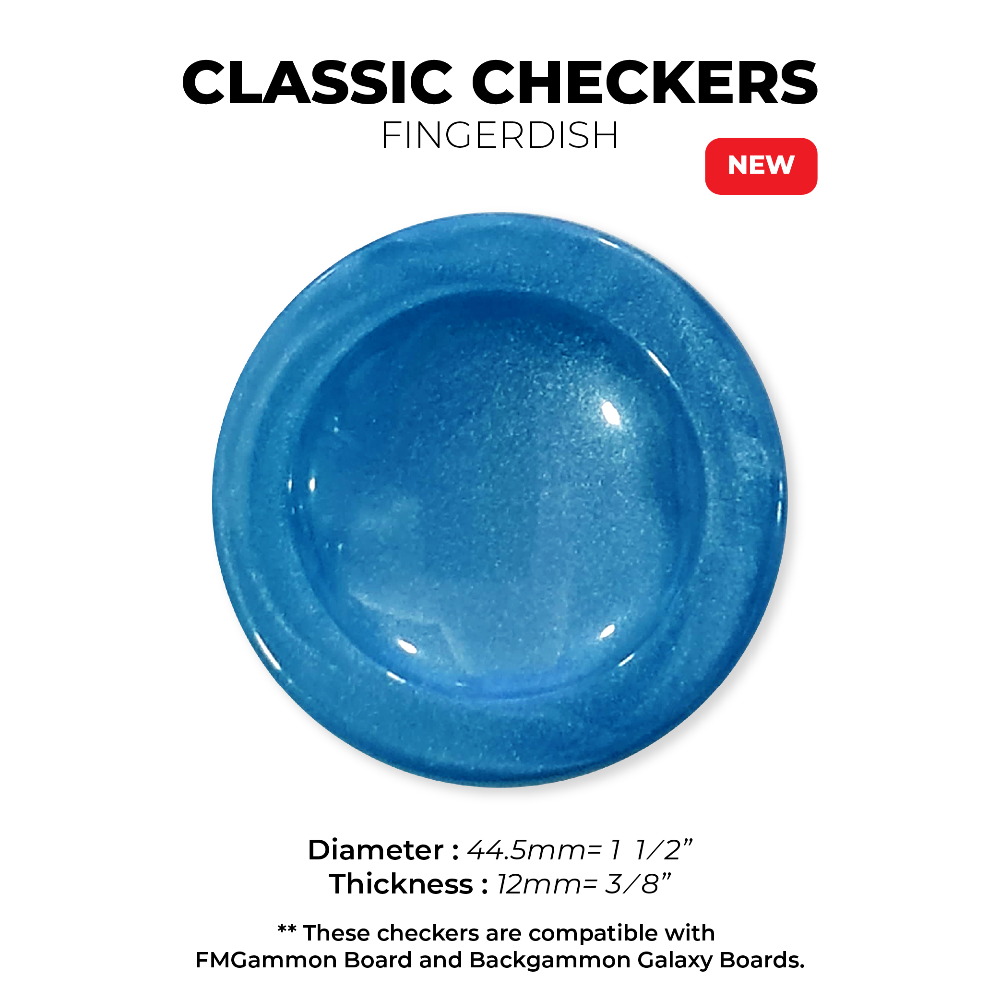 CLASSIC CHECKERS - Light Blue