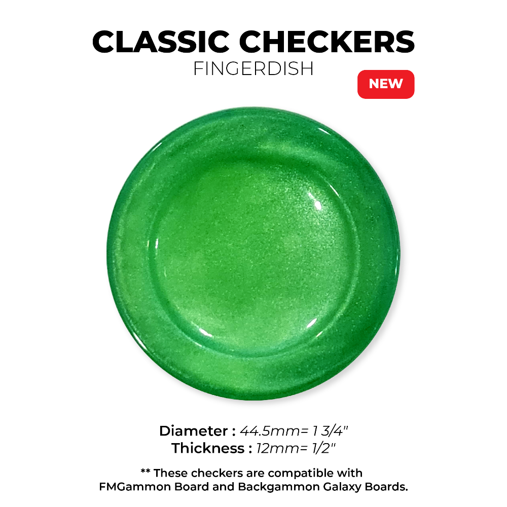 CLASSIC CHECKERS - Neon Green