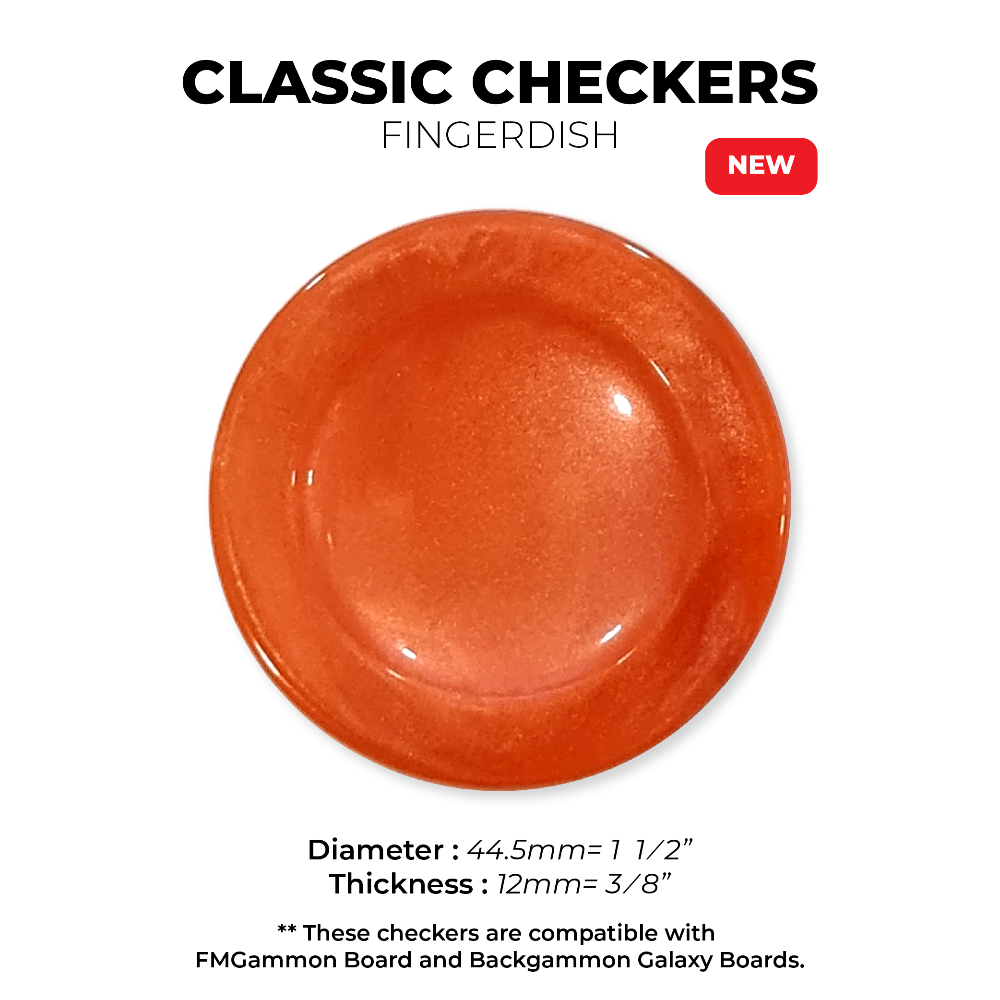CLASSIC CHECKERS - Neon Orange