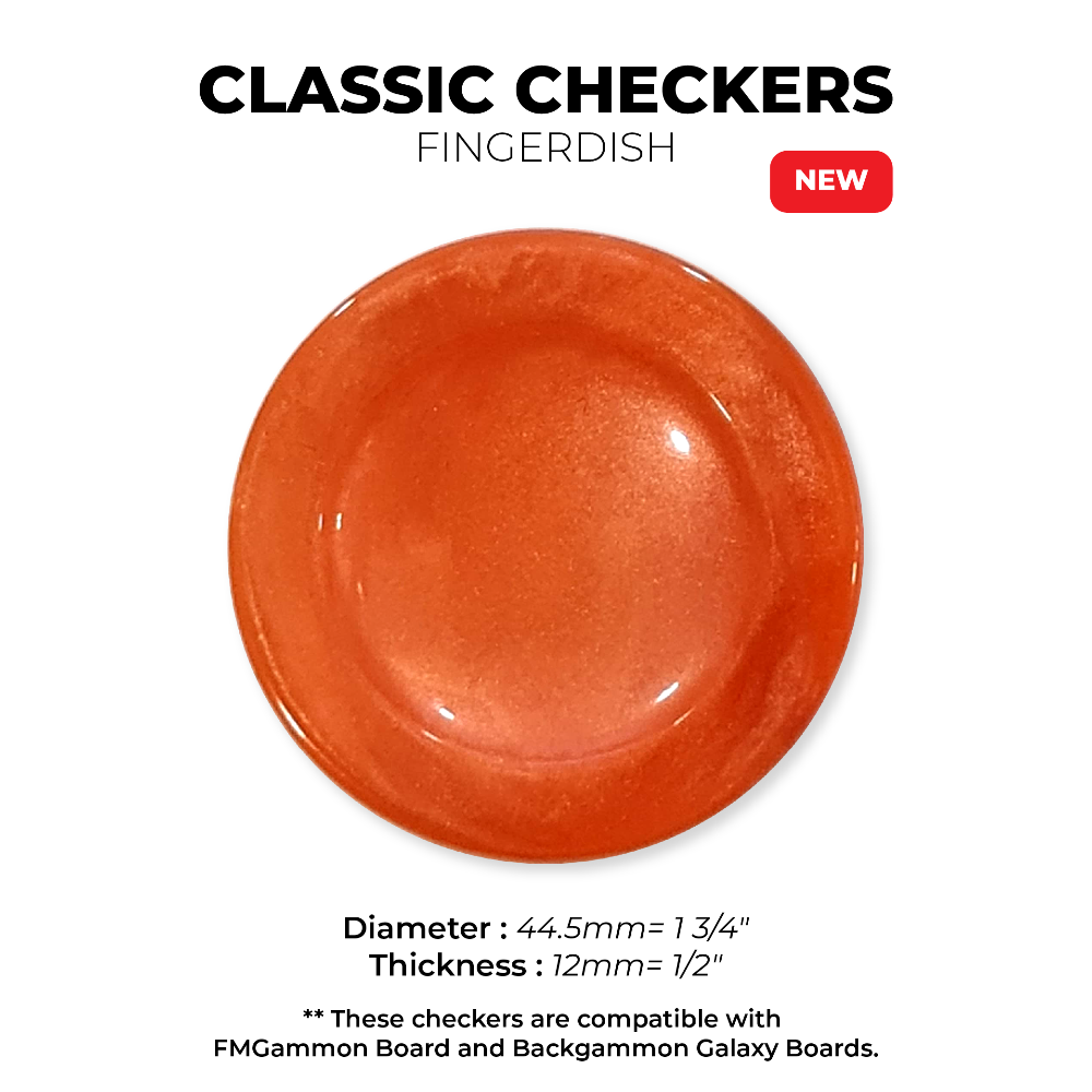 CLASSIC CHECKERS - Neon Orange
