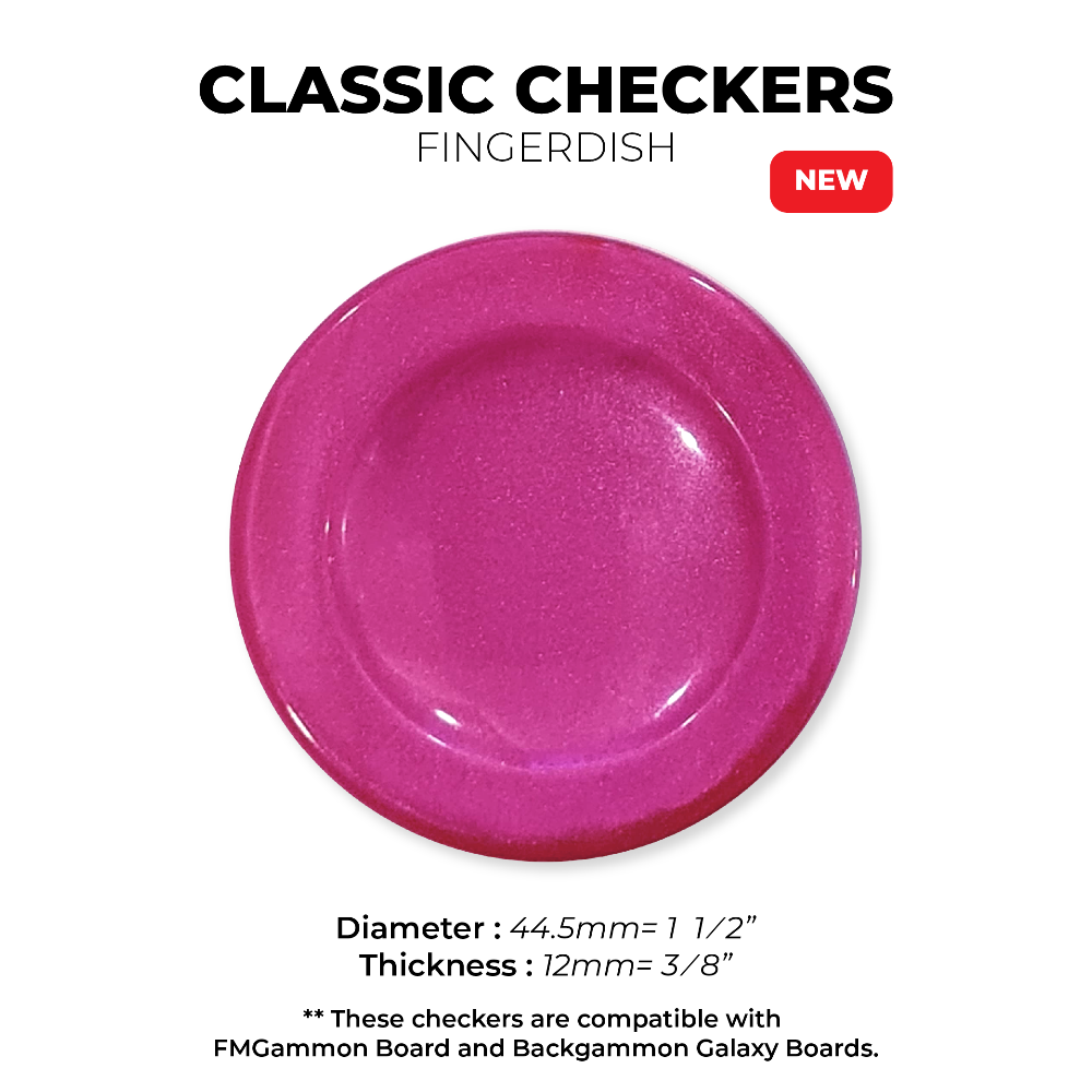 CLASSIC CHECKERS - Neon Pink