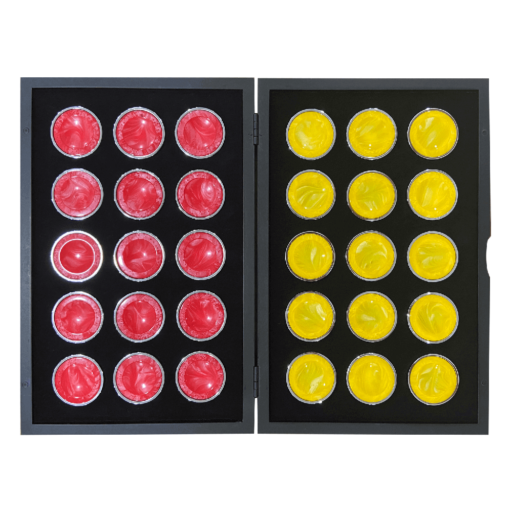 Steel Checkers Set 07