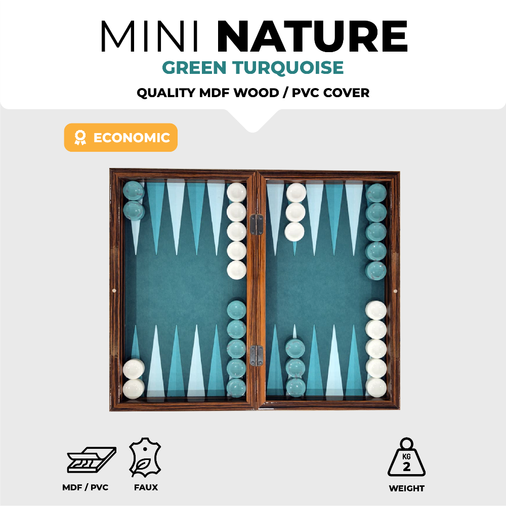 Mini Nature - Green Turquoise