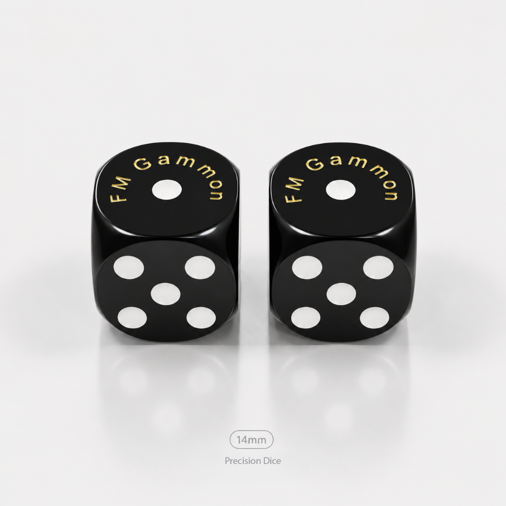 Precision Dice - Black