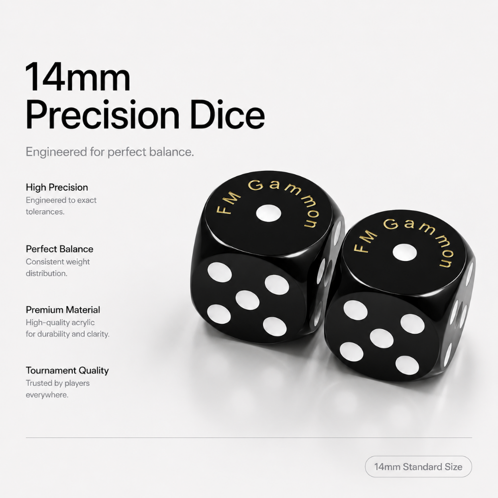 Precision DICE - Black