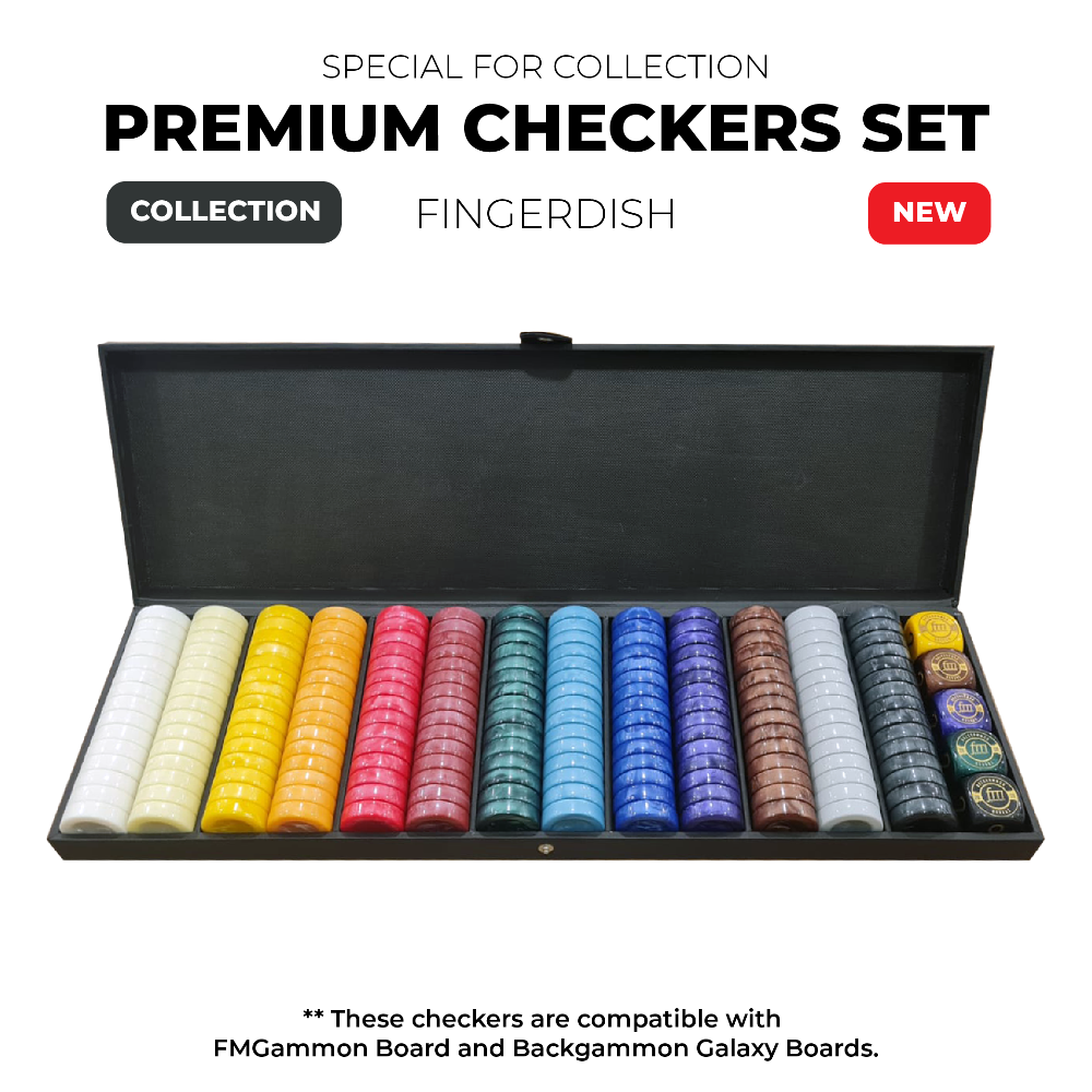 PREMIUM CHECKERS SET